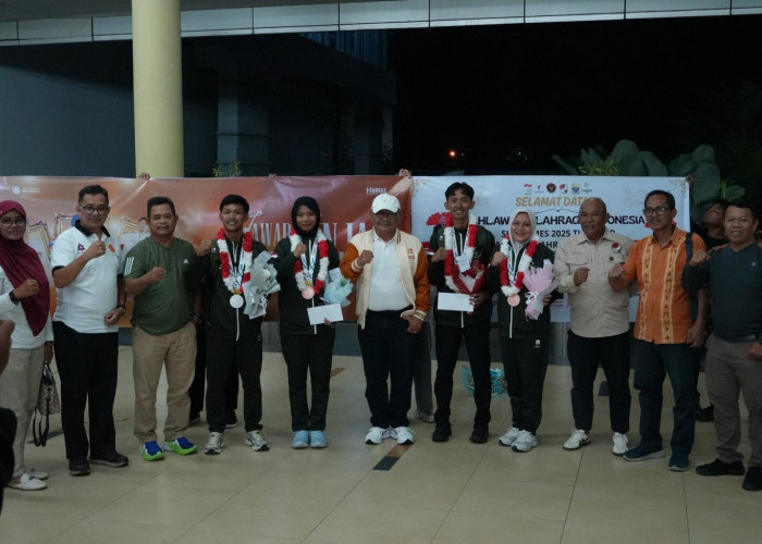 UNJA Sambut Kepulangan Mahasiswa Peraih Medali SEA Games 2025