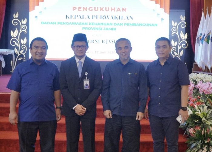 Regional Management  PTPN IV Regional IV Hadiri Pengukuhan Kepala Perwakilan BPKP Jambi