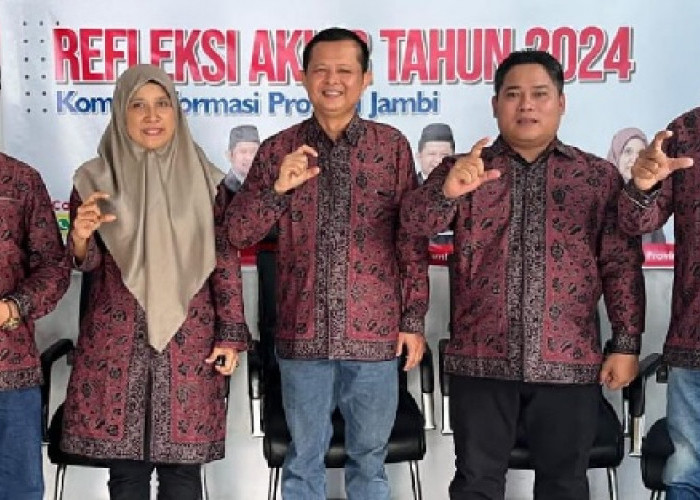 Refleksi Akhir Tahun 2024, KI Jambi Selesaikan 16  Sengketa dan Monev ke 215 Badan Publik 