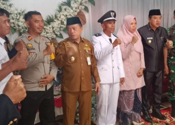 Desa Persiapan Sungai Tebal Diresmikan Gubernur, H Mukti: Darma Setiawan Resmi Penjabat Kades