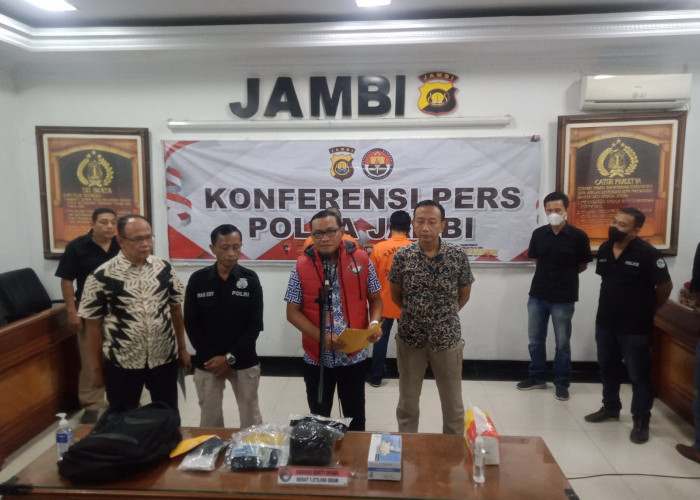 Polda Jambi gagalkan pengiriman 1 kg sabu dari Pekanbaru tujuan Sumsel 