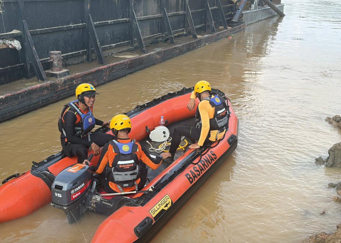 Basarnas Sisir Sungai Batanghari Cari Pemancing yang Hilang