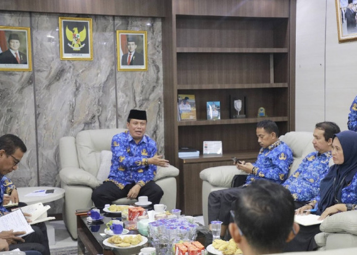 Wakil Bupati Tanjab Barat Pimpin Rakor Penanganan Jembatan Rusak di Desa Tanjung Benanak