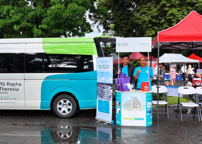 RS Rapha Theresia Jambi Open Booth di Car Free Day Kantor Gubernur Provinsi Jambi