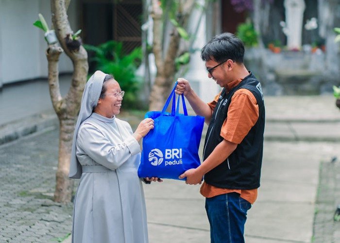 BRI Peduli Tebarkan Kasih dan Kepedulian melalui Penyaluran 10.050 Paket Sembako bagi Umat Nasrani 