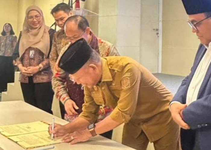 Pemkab Merangin Teken MoU dengan Badan PPB Kemendikdasmen RI untuk Perkuat Literasi dan Bahasa Daerah