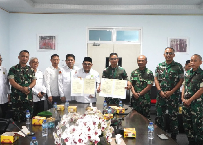 Danrem 042/Gapu Perkuat Sinergi dengan UIN STS Jambi Melalui Penandatanganan MoU