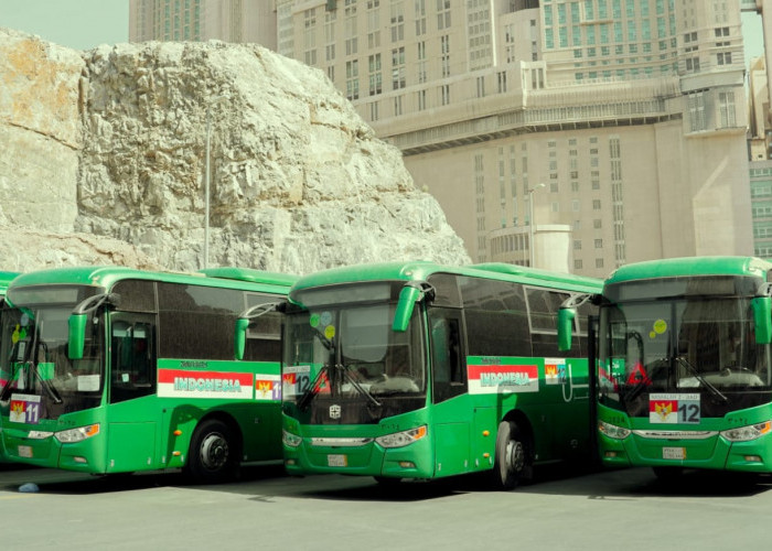 450 Armada Bus Sholawat Siap Layani Jamaah Haji di Kota Makkah