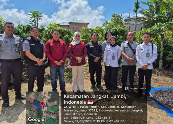 Jaga Reputasi Produk Unggulan Daerah, Kanwil Kemenkum Jambi Laksanakan Pengawasan IG Kopi Sumatera Merangin