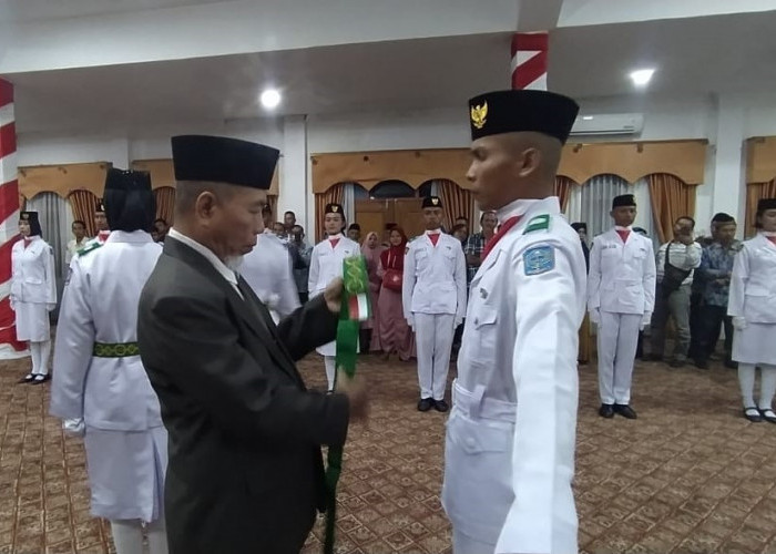 Bupati Merangin Kukuhkan Paskibraka 2022