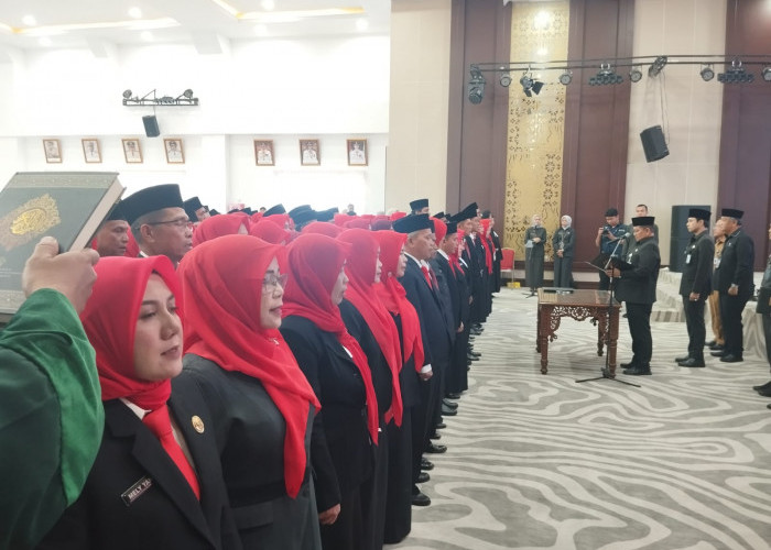 Lantik 181 Kepala Sekolah, Maulana Tegaskan: Tak Ada Transaksi, Ada Langsung Diganti