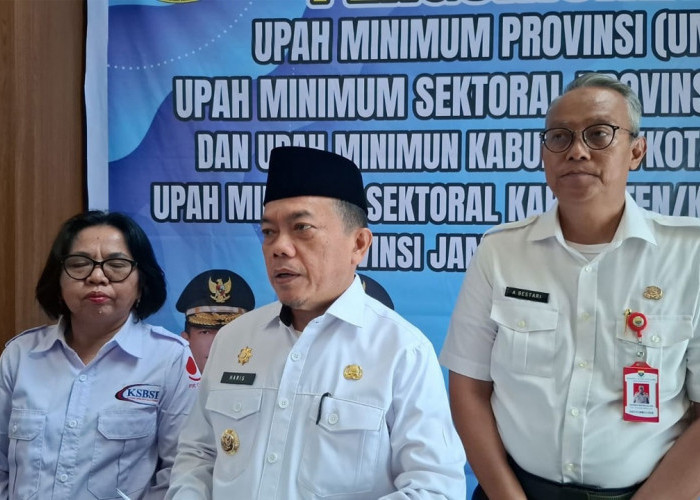 Gubernur Umumkan UMP, UMK se-Jambi 2026, Perusahaan Wajib Terapkan UMK