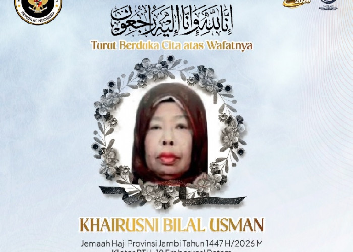 Kabar Duka, Jemaah Haji Asal Kerinci Khairusni Bilal Usman Wafat di Tenda Arafah