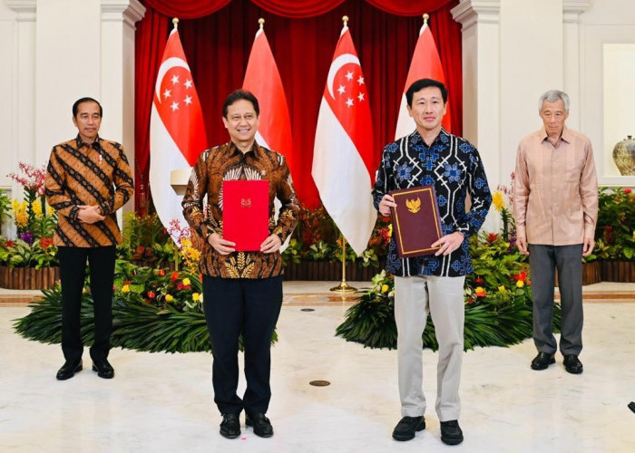 Indonesia dan Singapura Sepakati Kerja Sama Sejumlah Bidang