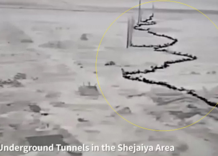 6 Terowongan di Gaza Hancur Lebur Dibom Israel