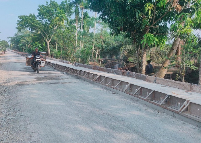 Usai Rampungkan Jalan Blok D, SKK Migas–PetroChina Lanjutkan 1,78 KM Rigid Beton Geragai–Mendahara