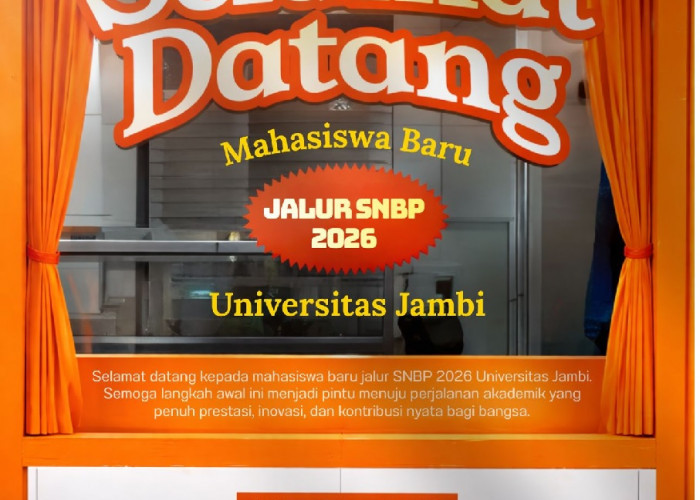 Hasil SNBP 2026, UNJA Terima 2133 Calon Mahasiswa Baru