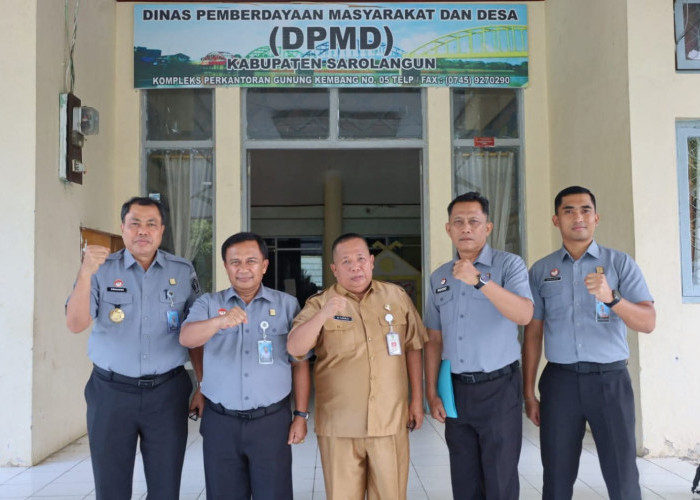 Kakanwil Kemenkum Jambi Tinjau Pelaksanaan Posbankum di Kabupaten Sarolangun, Pastikan Berjalan Efektif