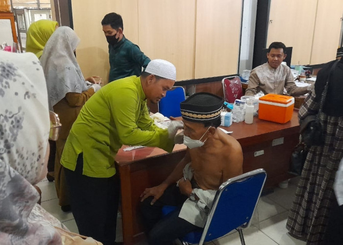 300 JCH Kota Jambi Sudah Vaksin Meningitis