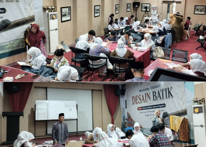 Museum Siginjei Ajak Generasi Muda Kenali Seni Batik Melalui Workshop Desain Kreatif
