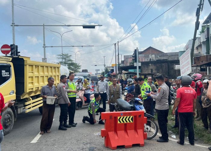 Lakalantas Maut di Alam Barajo, Penumpang Motor Tewas di Tempat