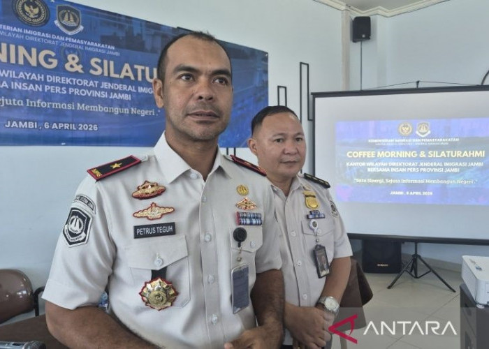 Modal Aplikasi Kencan dan Translator, WNA Asal Tiongkok Diamankan Imigrasi Jambi