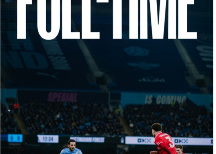 Sempat Unggul Dua Kali, Manchester City Akhirnya Ditahan Imbang Nottingham 2-2