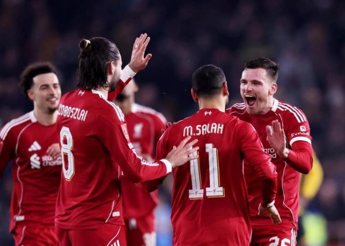 Sikat Wolves 3-1, Liverpool Lolos Babak Perempat Final Piala FA