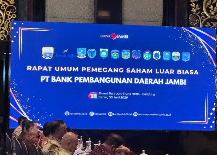 Wabup Katamso Hadiri RUPS Bank Jambi, Bahas Komisaris Independen hingga Penguatan Pembiayaan Daerah