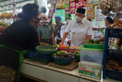    Kebutuhan Pokok Bergerak Naik, H-4 Menjelang Lebaran Idul Fitri      