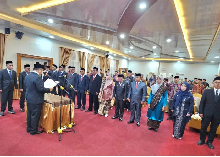 Kakanwil Kemenag Jambi Lantik 12 Pejabat Non Manajerial, Berikut Nama-Namanya