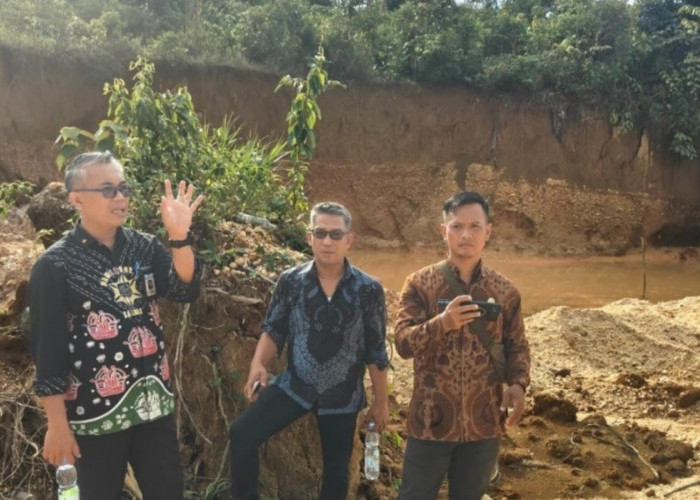 Lahan Aset Pemkab Merangin Rusak Parah Dijarah Penambang Emas Ilegal