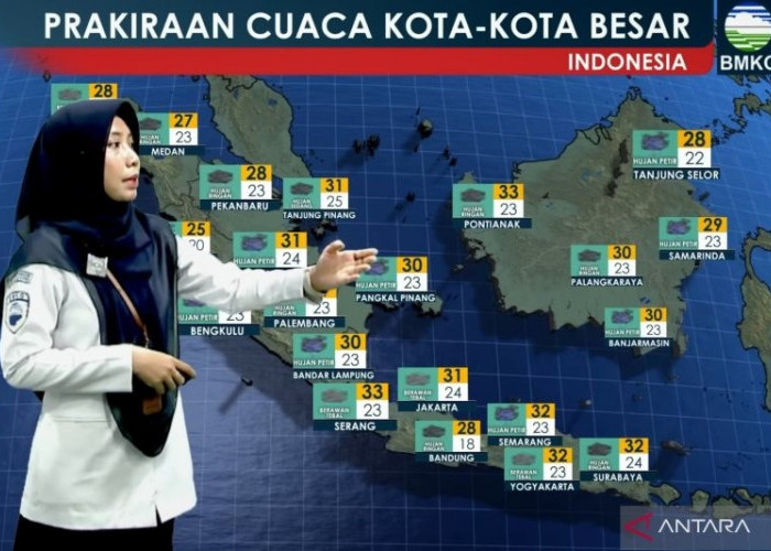 Waspada! Mayoritas Daerah Berpotensi Diguyur Hujan Disertai Petir Pada Hari Ini