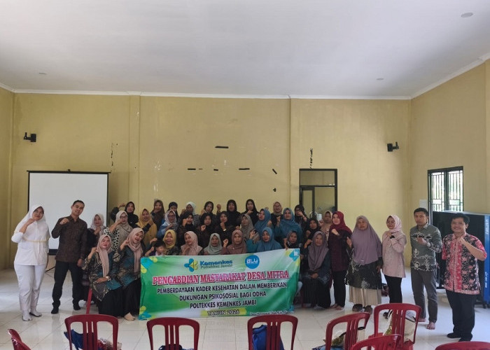 Dosen Poltekkes Kemenkes Jambi Dorong Pemberdayaan Kader Kesehatan Dalam Dukung Psikososial ODHIV
