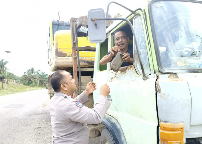 Polsek Pelepat Cegah Masuknya Alat Berat untuk PETI Batu Kerbau