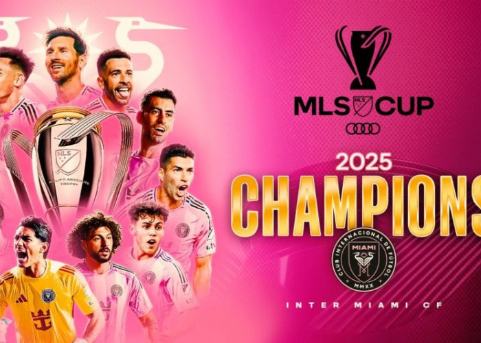 Messi Jadi Pembeda, Inter Miami Hajar Vancouver untuk Juarai MLS Cup