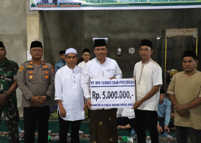 Pemkab Tanjab Barat Gelar Safari Ramadan Terakhir di Desa Pulau Pauh Kecamatan Renah Mendaluh