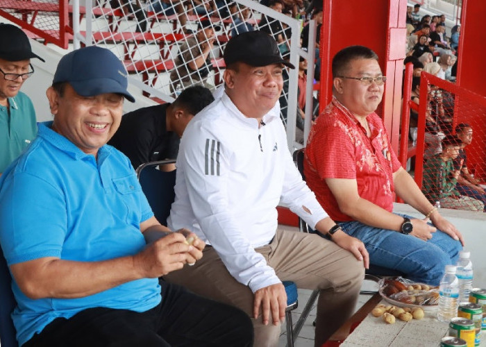 Wabup Katamso Saksikan Laga Sengit Tanjab Barat vs Batanghari di Gubernur Cup 2026