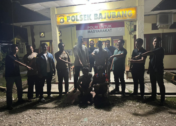 Dua Pelaku Curanmor Bersenpi Asal Sumsel Dibekuk, Satu Sempat Diamuk Massa
