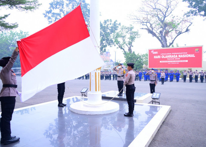 Polda Jambi Peringati Haornas ke-43, Wakapolda Ajak Personel Jadikan Olahraga sebagai Bagian dari Gaya Hidup