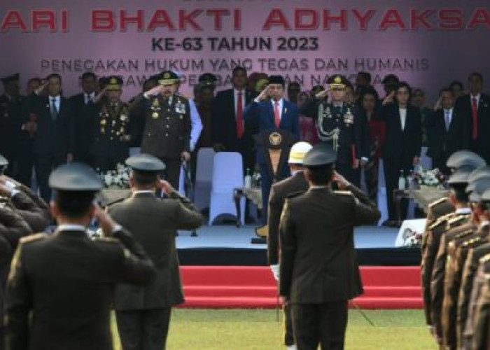 Presiden Jokowi Apresiasi Kinerja Kejaksaan RI