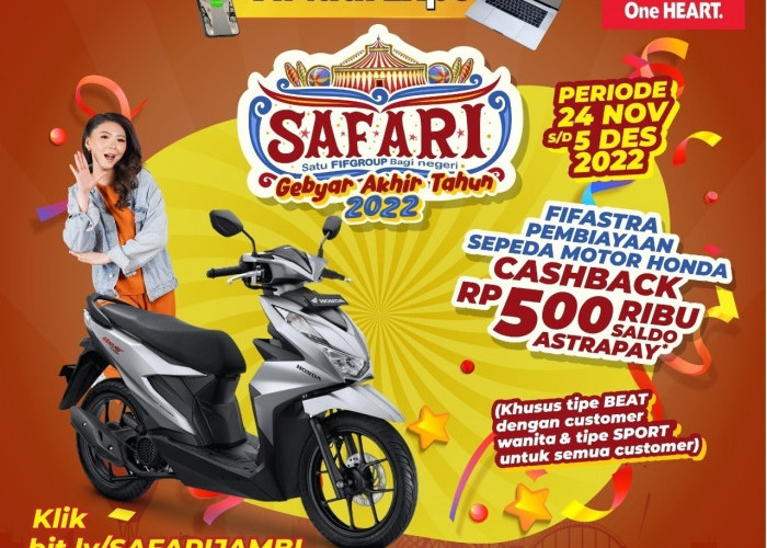 Gebyar Akhir Tahun 2022 di Honda Safari Virtual Expo 