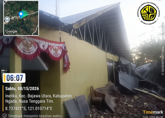 Gempa M7,7 Guncang Timur Laut Nagekeo, Badan Geologi Imbau Warga Patuhi Jalur Evakuasi