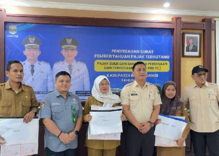 BPPRD Muaro Jambi Genjot PBB-P2 2026, Targetkan Rp14,6 Miliar