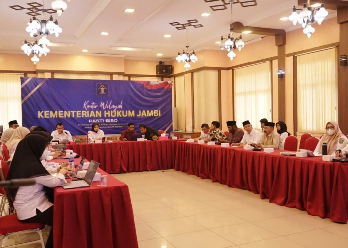 FGD Analisis dan Evaluasi Perda 2026, Kanwil Kemenkum Jambi Bahas Penguatan Regulasi Masyarakat Hukum Adat