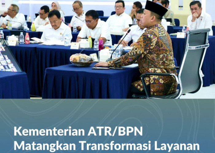 Kementerian ATR/BPN Matangkan Transformasi Layanan dalam Rapim