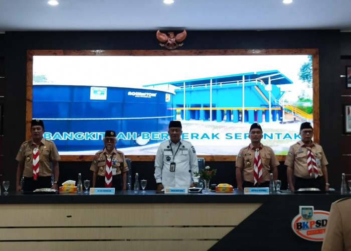 Sekda Kota Jambi Buka Rakor Kepramukaan 2025, Bangun Generasi Muda Berkarakter untuk Kota Jambi Bahagia