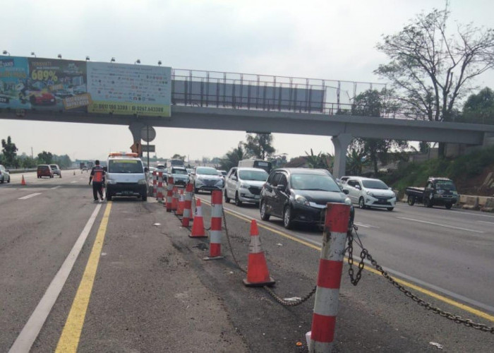 Jasamarga Transjawa Tol Hentikan Contraflow Arah Cikampek di Jalan Tol Jakarta-Cikampek