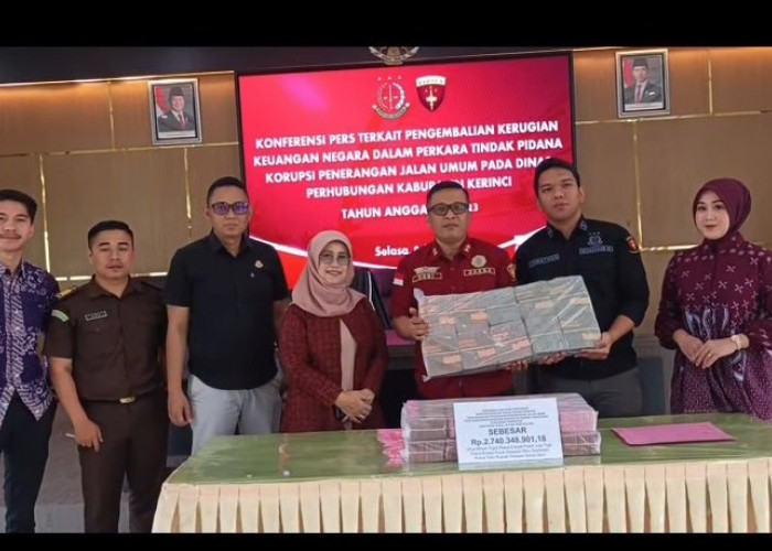 Kerugian Negara Kasus PJU Kerinci Rp2,74 M Dikembalikan, Yuses Tak Terbukti Terima Dana