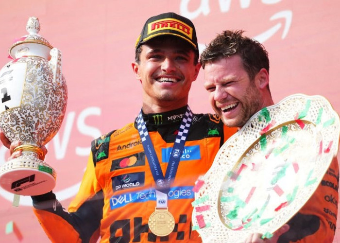 Lando Norris Raih Kemenangan Perdana Musim Ini di F1 GP Hungaria 2026